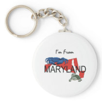 TEE I'm From Maryland Keychain