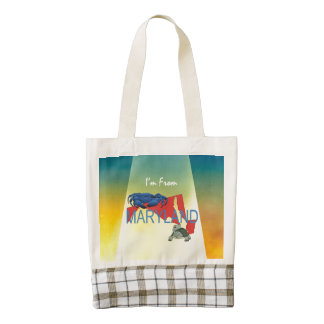 TEE I'm from Maryland Zazzle HEART Tote Bag