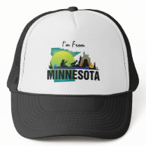 T eu sou de Minnesota bonés