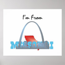 TEE I'm From Missouri Poster