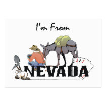 TEE I'm From Nevada business cards