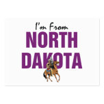 TEE I'm From North Dakota Business Cards