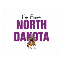 TEE I'm From North Dakota posters
