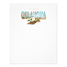 TEE I'm from Oklahoma Personalized Invitations