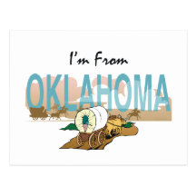 TEE I'm From Oklahoma Post Cards