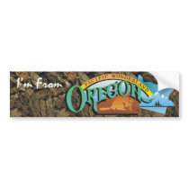 TEE I'm From Oregon Bumper Sticker