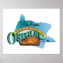 TEE I'm From Oregon posters
