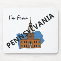 TEE I'm From Pennsylvania mousepads