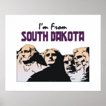 TEE I'm From South Dakota Posters
