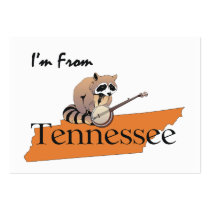 TEE I'm From Tennessee business cards