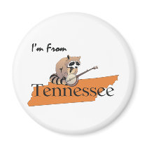 TEE I'm From Tennessee Refrigerator Magnets