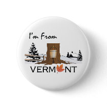 TEE I'm From Vermont Pins
