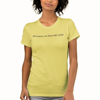 Tee in Support of Father Living With MS