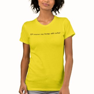 Tee in Support of Sister Living With MS