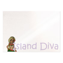 TEE Island Diva Business Card