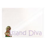 TEE Island Diva Business Card