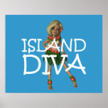 TEE Island Diva Print