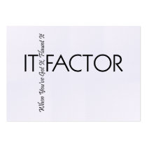 TEE It Factor business cards