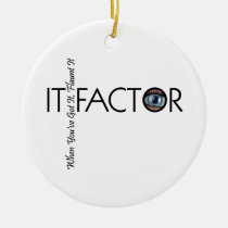 TEE It Factor ornaments