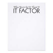 TEE It Factor invitations