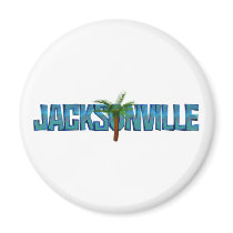 TEE Jacksonville Refrigerator Magnet
