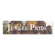 TEE Jungle Pride bumper stickers