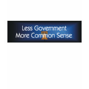 TEE Less Government More Common Sense shirt