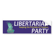 TEE Libertarian bumper stickers