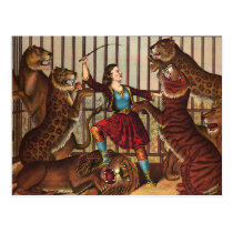 TEE Lion Queen postcards