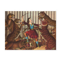 TEE Lion Queen Post Card