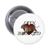 TEE Lionhearted buttons