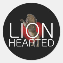 TEE Lionhearted stickers