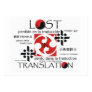 TEE Lost in Translation Business Card Template TEE Lost in Translation Business Card Template