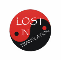 TEE Lost in Translation photo sculptures