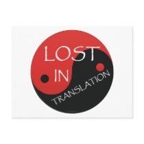 TEE Lost in Translation postcards by teepossible TEE Lost in Translation postcards