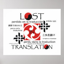 TEE Lost in Translation Posters