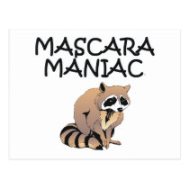 TEE Mascara Maniac postcards