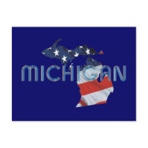 TEE Michigan Patriot Post Card