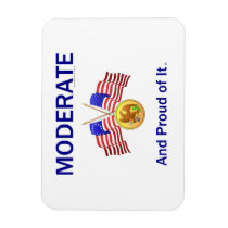 TEE Moderate And Proud Of It magnets
