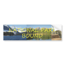 TEE National Park Bound Bumper Stickers