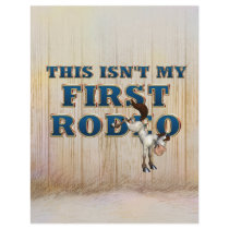 TEE Not My First Rodeo Personalized Flyer