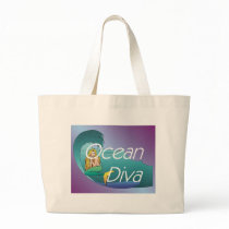 TEE Ocean Diva Canvas Bag