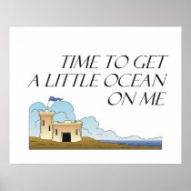 TEE Ocean on Me Poster