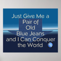 TEE Old Blue Jeans posters