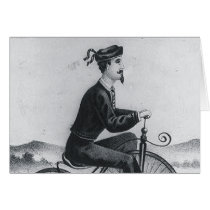 TEE On My Way To France Greeting Cards