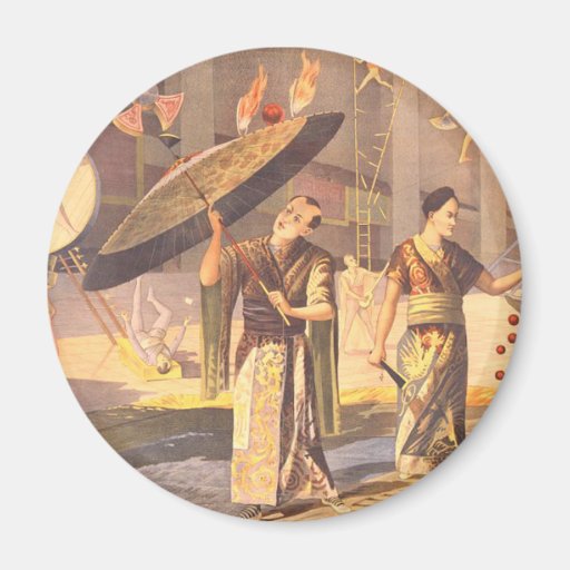 TEE Orient Circus Magnets