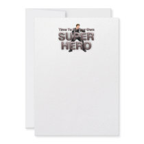 TEE Own Superhero Personalized Announcements