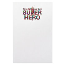 TEE Own Superhero Personalized Stationery