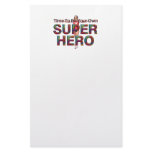TEE Own Superhero Personalized Stationery