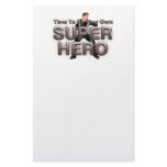 TEE Own Superhero stationery